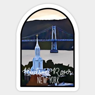 Hudson River, New York Sticker